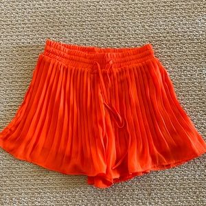 Orange shorts